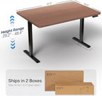 VIVO Electric 48 x 30 in Standing Desk, Memory Height Adjustment, 1B Series - Image 3