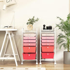 RELAX4LIFE 6-Drawer Rolling Storage Cart - Image 9