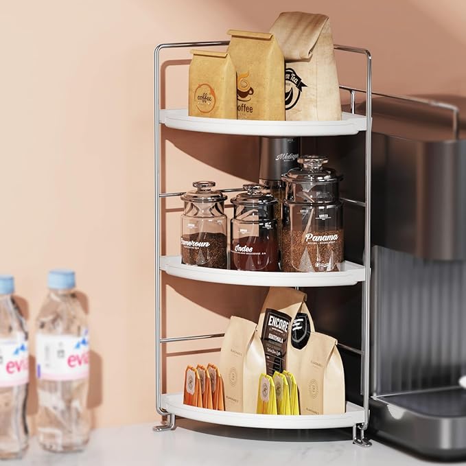 JANUS LiANG 3-Tier Bathroom Counter Organizer, Plastic Bathroom Organizer - Image 4