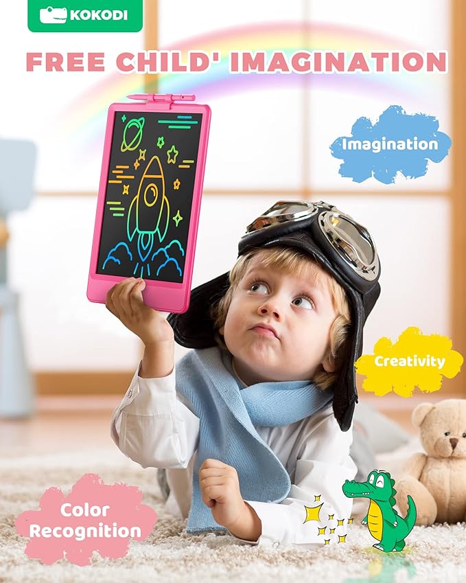 KOKODI LCD Writing Tablet, 8.5 Inch Toddler Doodle Board Drawing Tablet - Image 3