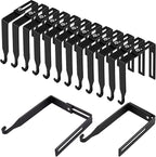 Amylove 12 Pcs Adjustable Cubicle Hanger Universal Partition Metal Cubicle by Amylove