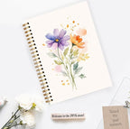JWVK Vintage Wild Flower Botanical Plant Notebook 03, Rustic Spring Floral - Image 3