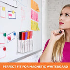 Ameceres Magnetic Pen Holder Classroom Organization Acrylic Marker Holder - Image 5