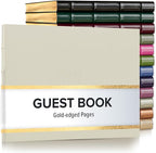 Gallery Leather Guest Book by GalleryLeather