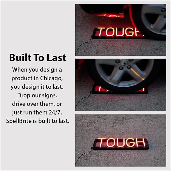 SpellBrite EXIT Sign | Directional Sign - Image 2