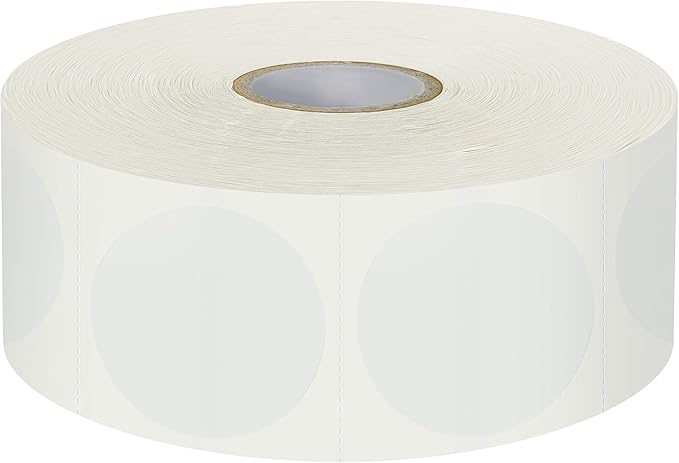 1500 PCS 1.5" Round Clear Transparent Package Envelope Mail Wafer Seal Sticker by Stickyourhappymoment