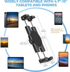 KDD Tablet Stand Holder, Adjustment iPad Phone Mount, 27in Long Arm Webcam - Image 7