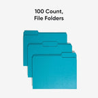 Smead Standard File Folders, 1/3-Cut Tabs, Letter Size - Image 3