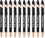 CRME Personalized Pens with Stylus Custom Pens in Bulk Customized Pen Engraved by Unknown