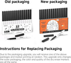 Shuttle Art Ultra Fine Dry Erase Markers, 15 Pack Black Whiteboard Markers - Image 2