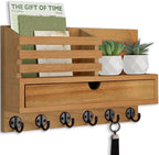 Lucundm Key Holder Wall Mount, Mail Holder by Lucundm