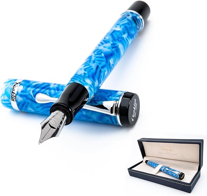 Conklin Duragraph Fountain Pen Ice Blue by Conklin