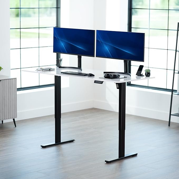 VIVO Electric Dry Erase 71 x 30 in Standing Desk, Memory Height Adjustment - Image 2