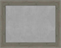 Amanti Art Grey Framed Magnetic Board 23x29 Medium Vision Board by AmantiArt