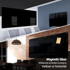 Magnetic Glass Writeboard 72"x48" Premium Tempered Dry Erase Boards Wall - Image 6