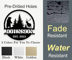 Personalized Metal Signs for Outdoor, Personalized Family Name Sign, Custom - Image 6