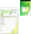 Garden Service Invoice Receipt Book, 2-Part Carbonless Landscaping Invoice Book by Unknown