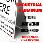 Custom Outdoor Decorative Signs-24×18inches-Personalized Aluminum Signs - Image 3