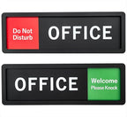 Office Sign – Do Not Disturb/Knock Welcome Slide Switch Sign, Premium Durable - Image 7