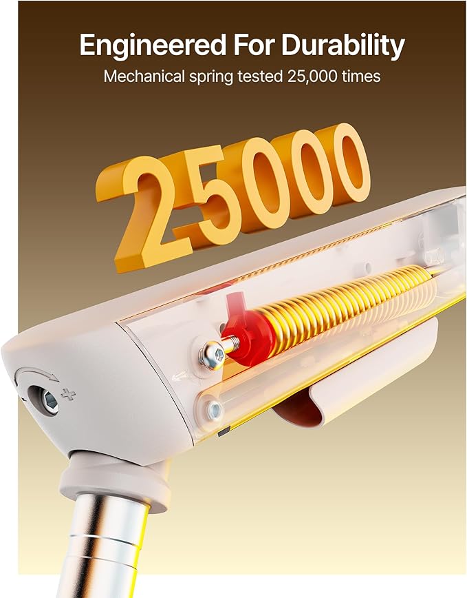 monTEK Single Monitor Arm, Mechanical Spring Monitor Arm - Image 6