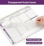 ALKALO 104 Pgs Weekly To Do List Notepad, 52 Duplex-Printed Undated Sheets 100 - Image 6