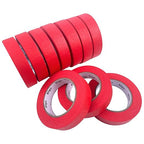 Bligo 10 Pack Red Painters Tape 1 Inch x 55 Yards, Medium Adhesive Masking Tape by Bligo