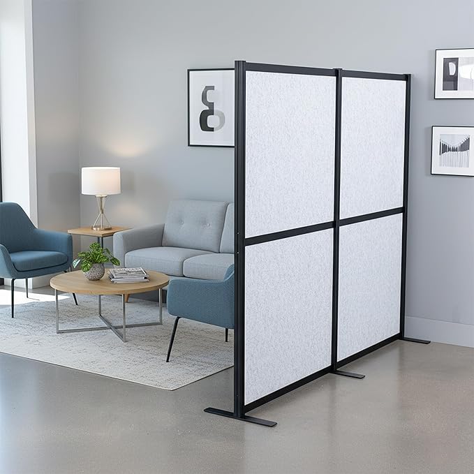 VIVO Modular Wall System, 2 PET Panels, Modern Professional Office Cubicle - Image 2