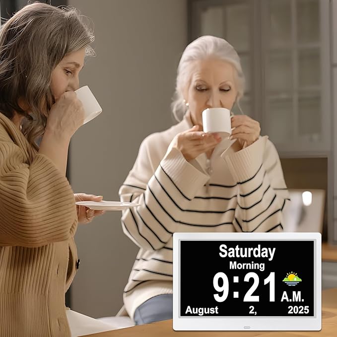 SSYA Dementia Clocks with Day and Date - Image 2