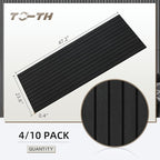 TO-TH Wood-Look Acoustic Panel, 4 Pack 47.2” x 23.6” Soundproof Wall Panels - Image 7