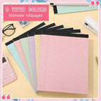 Fuutreo 8 Pcs 8.5'' x 11'' Colored Legal Pad Writing Pads Narrow Ruled 50 - Image 4