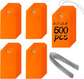 500 Plastic Shipping Tags with Wire by XUWAIDSGN