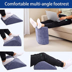 Opuvidity Foot Rest for Under Desk at Work, Ergonomic Under Desk Footrest - Image 3