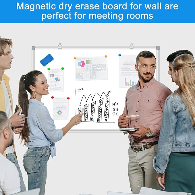 White Board Dry Erase Whiteboard - Image 5