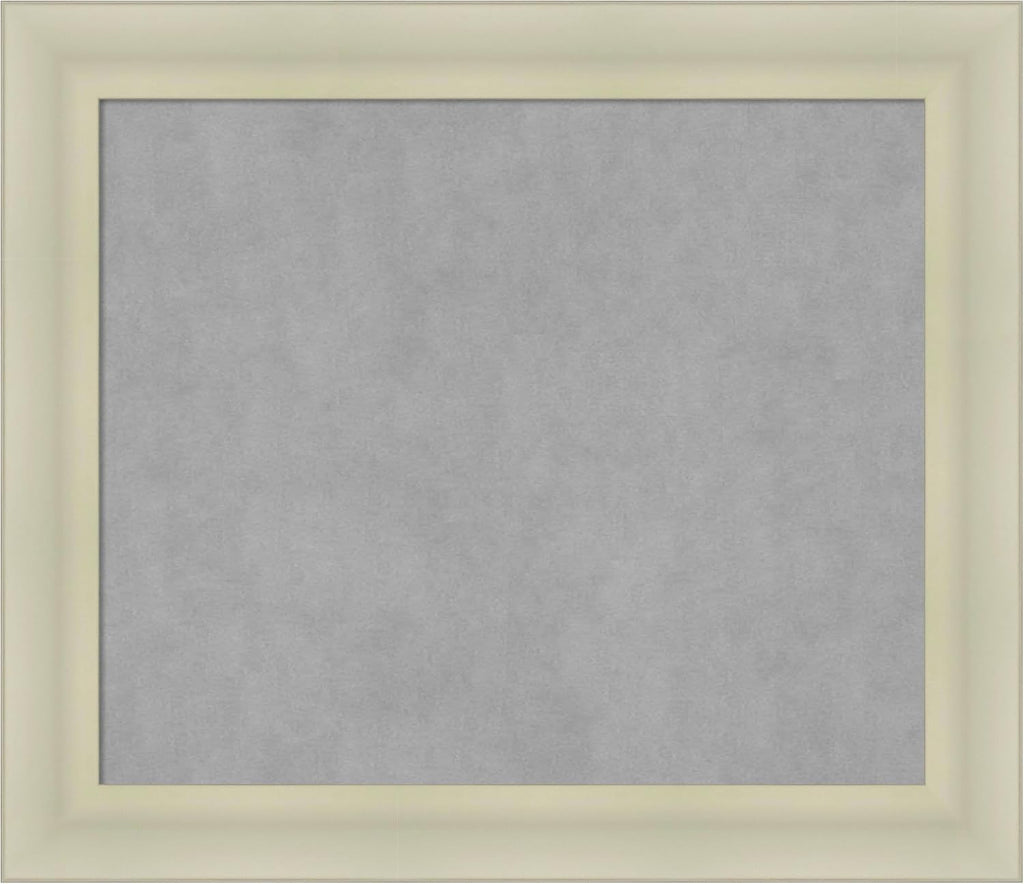 Amanti Art Silver Framed Magnetic Board 25x29 Medium Vision Board