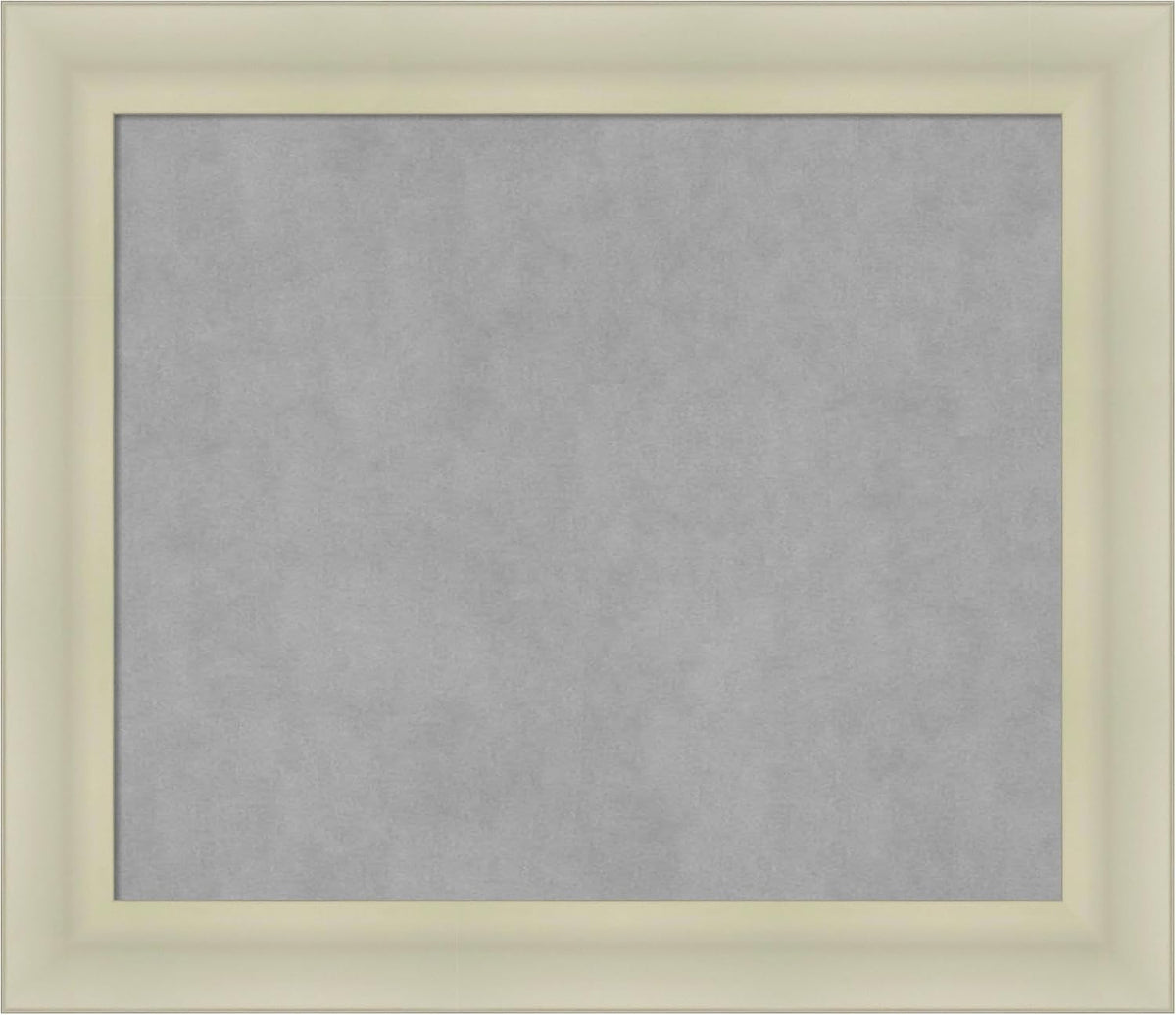 Amanti Art Silver Framed Magnetic Board 25x29 Medium Vision Board