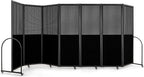 Folding Room Partition, Freestanding Privacy Divider, Portable Office Divider by StrongBird