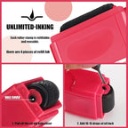 Nezyo 2 Pack Identity Protection Roller Stamp Identity Theft, Confidential - Image 3