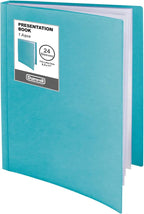 Dunwell Presentation Binder 24-Pocket, Displays 48 Pages, 8.5x11 Portfolio by Dunwell