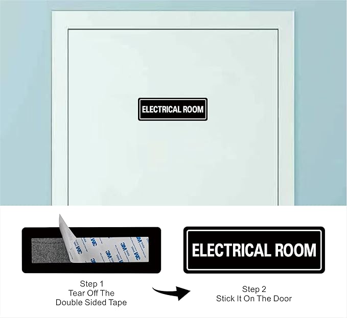 Electrical Room Sign - Image 3