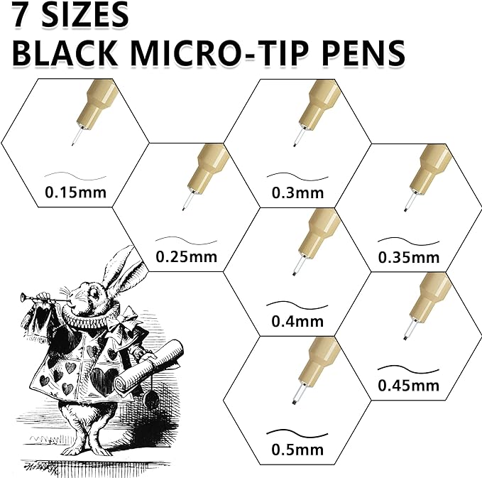 Shuttle Art 18-Pack Micro-line Pens - Image 3