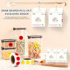 PARLAIM 2 Rolls 2000PCS 3/4" Round Circle Color-Code Dot Stickers, 2 Color - Image 7