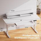 GTPLAYER Electric Standing Desk - Image 2
