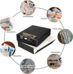 Lineco Museum Archival Storage Box, 9.75x12.75x3 in. Drop Front Design. - Image 6