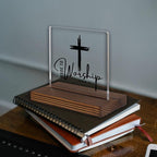Made to Worship Acrylic Desk Sign - Image 2