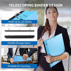 MAKHISTORY 1 Inch Telescoping 3 Ring Binder-4PCS, Flexible Binder - Image 2