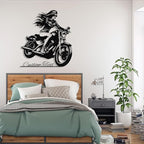 Custom Motorcycle Metal Sign Personalized Biker Name Sign Motorcycle Wall Art - Image 9