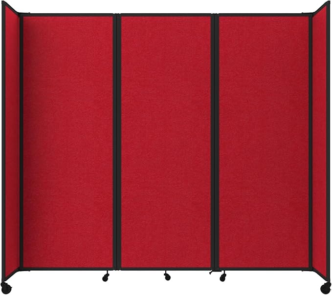Versare Room Divider 360 Portable Wall Partition | Folding Panels | Large by VERSARE