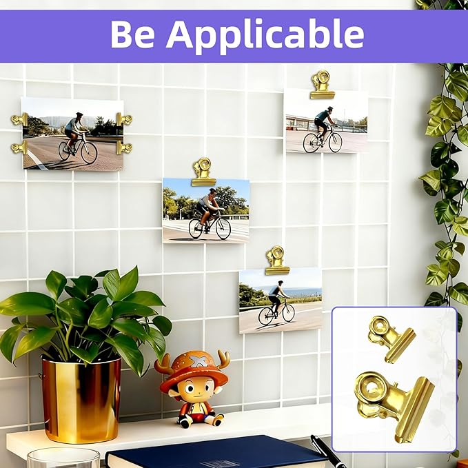 505 Pcs Push Pins Set 5 Style Thumb Tacks Decorative Push Pins Gold Metal Thumb - Image 7