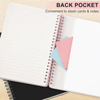 Lined Spiral Journal Notebook, B5 Spiral Notebook, 7.8''×10'' Journaling - Image 5