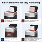 BONSEN 150-Sheet Autofeed Paper Shredder Heavy Duty, 60 Mins Micro-Cut Shredder - Image 7